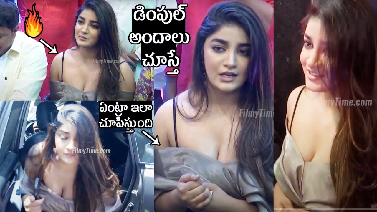 Actress Dimple Hayathi 🔥 Hottest Visuals at Ajmad Habib Saloon Grand Opened | Nandita Swetha