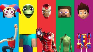 Wrong Heads Challenge Paw Patrol Alien Dame Tu Cosita Hulk