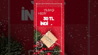 Yılbaşı Hediyelerinde Sepette 30 TL indirim kuponu! Kupon Kodu: YILBASI30 🥳 🌲 🎁 screenshot 2