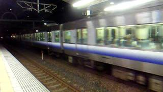 223系2500番台ヒネE433編成 関空紀州路快速 りんくうタウン到着
