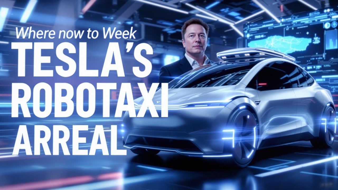 Tesla's RoboTaxi: The Future Unveiled  