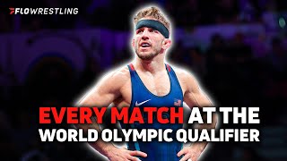 Zain Retherfords 7 Matches At The 2024 World Olympic Qualifier