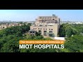 Connecting with nature is part of the healing process at miot hospitals