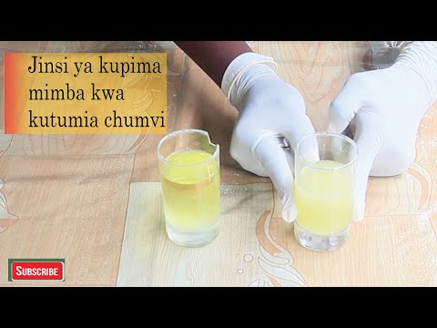 Video: Jinsi Ya Kutambua Chumvi Za Sodiamu