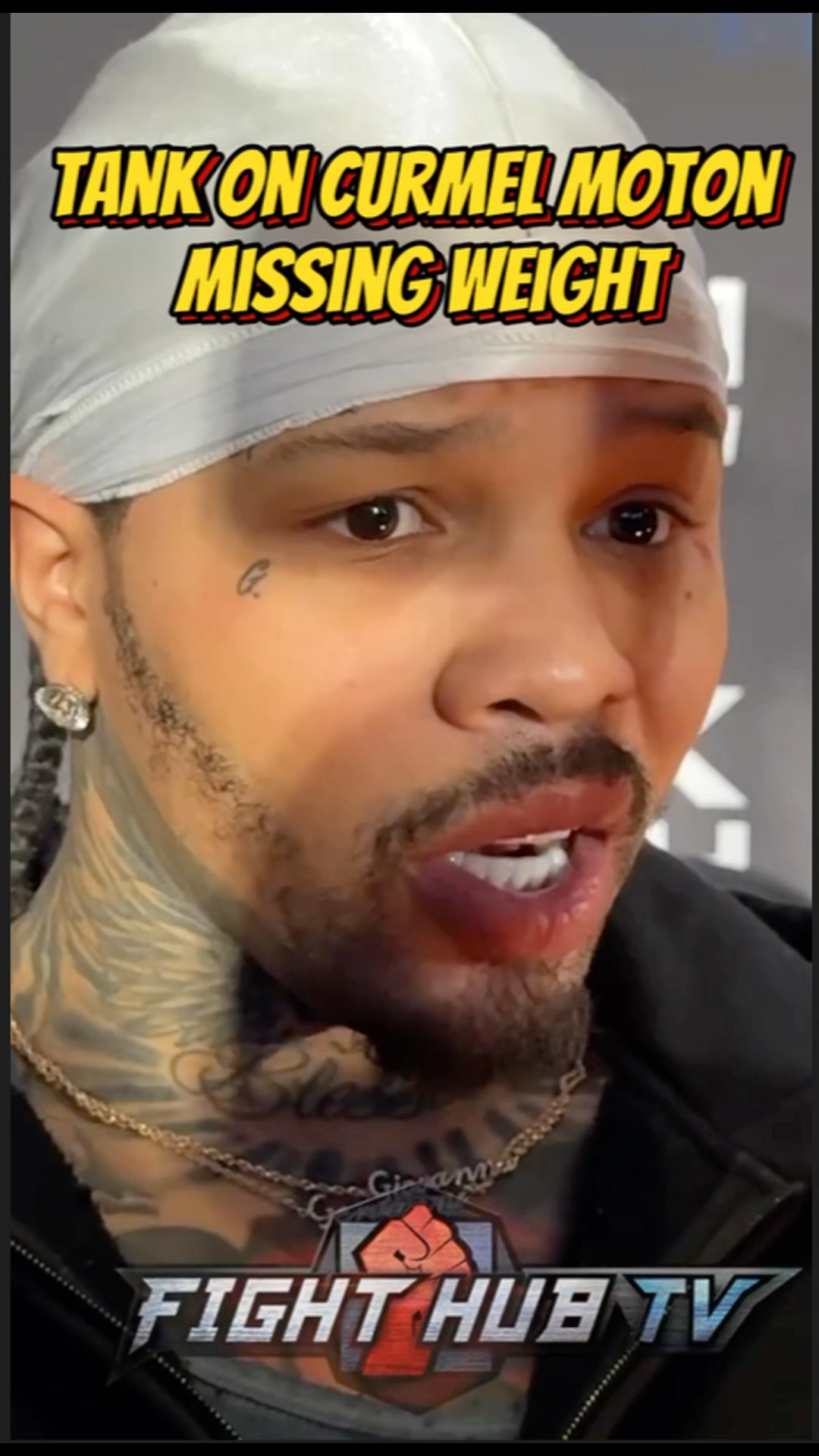 Gervonta Davis REACTS to Curmel Moton MISSING WEIGHT!