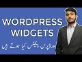 What are Widgets in Wordpress in Urdu Hindi - WP # 11