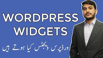What are Widgets in Wordpress in Urdu Hindi - WP # 11