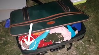 Нашла зелёный чемодан!А там... Нашла зелёный чемодан!А там...
