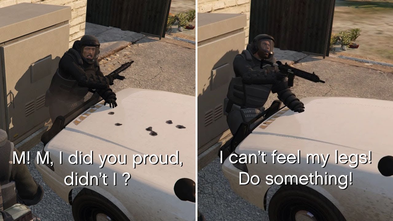 GTA 5 - Crew Deaths (Norm Richards, Daryl Johns, Hugh Welsh, Karim) - All Heist Missions