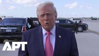 Trump Claims Iran Wants deal While Praising Us Military Strength  Apt