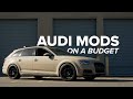 The best way to spend 1500 on your b9 audi suspension