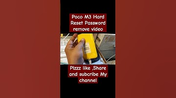POCO M3 Hard Reset & Pattern Unlock / POCO M3 (M2010J19CI) Factory Reset#viralshorts #shorts