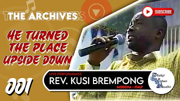 Rev. Kusi Brempong (a.k.a Kusi Berko) Shakes Modena - Live performance | The Archives