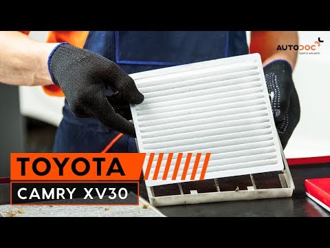 Video: Jak vyměníte vzduchový filtr v kabině na Toyota Camry 2003?