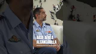 Recepción al coronel jefe saliente de la Base Aérea de Alcantarilla y a su relevo.