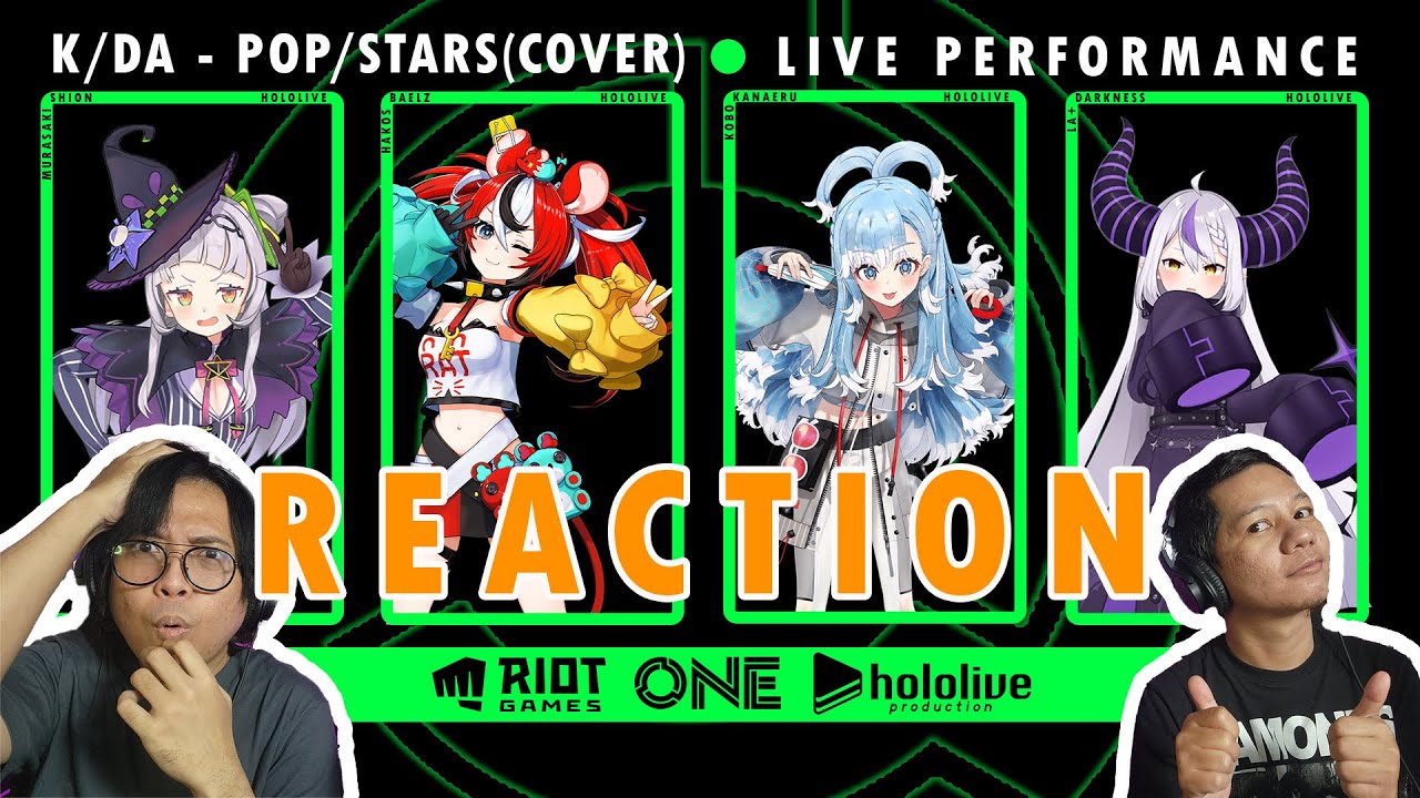 【Shion, Bae, Laplus, Kobo】K/DA - POP/STARS | They're Awesome 🔥🔥
