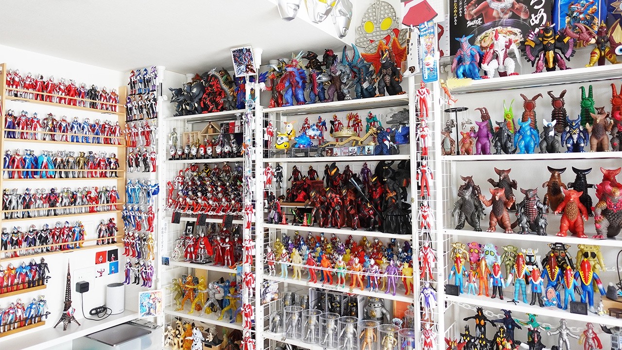 Soft Vinyl Collection 10] Ultraman, Monsters, Godzilla, Mothra