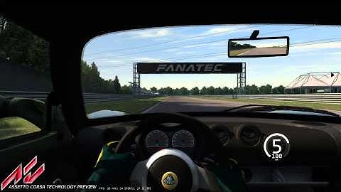 Assetto corsa tech preview Lotus Elise Volante Fanatec CSR