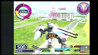 [連ザ２][20171209][05]ジンMS_ザク vs Sストライク_赤ザク