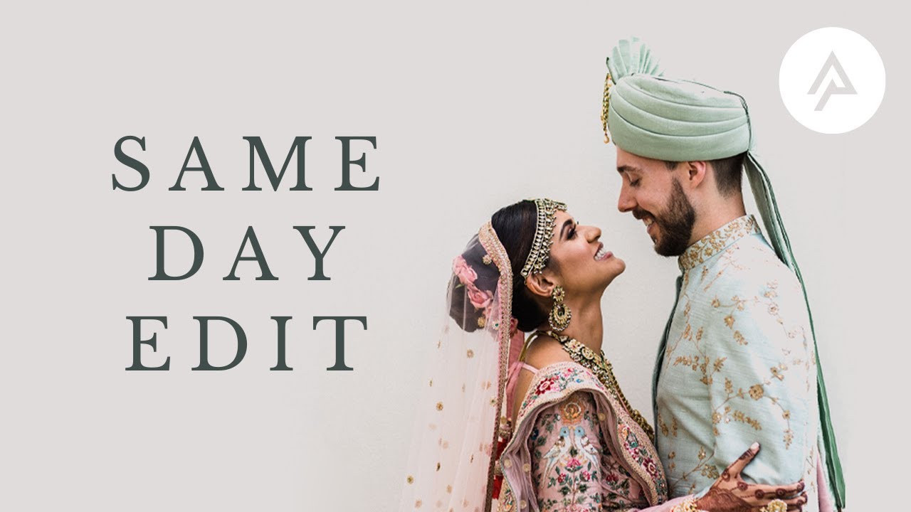 👰🏽+🤵🏻 React to Their Indian Wedding SAME DAY EDIT!