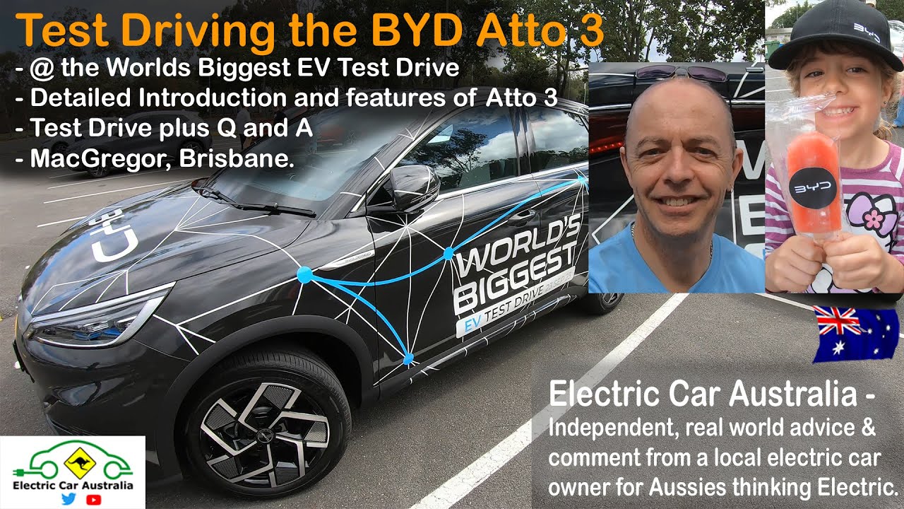 BYD Atto 3 Detailed Introduction inc V2L | at Worlds Biggest EV Test ...