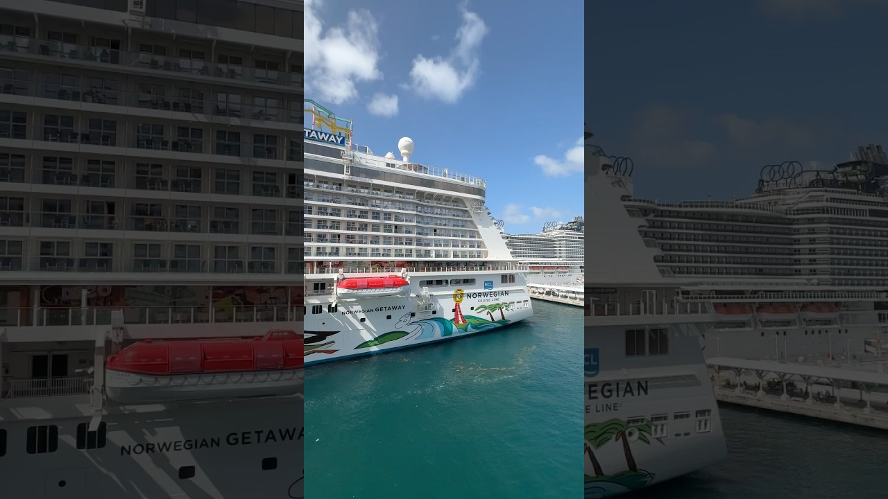 Norwegian Gataway 🚢 #cruiseship #norwegian #norwegiangetaway #sailing