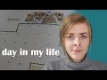 day in the life of a language learner | Spanish reading, journal set-up, cooking ASMR