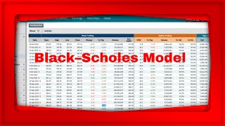 Black–Scholes model