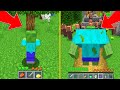 Minecraft - HOW to play ZOMBIE MUTANT FROM 0 TO 100 YEARS in Minecraft : ENDERMAN vs PRO!NOOB VS PRO