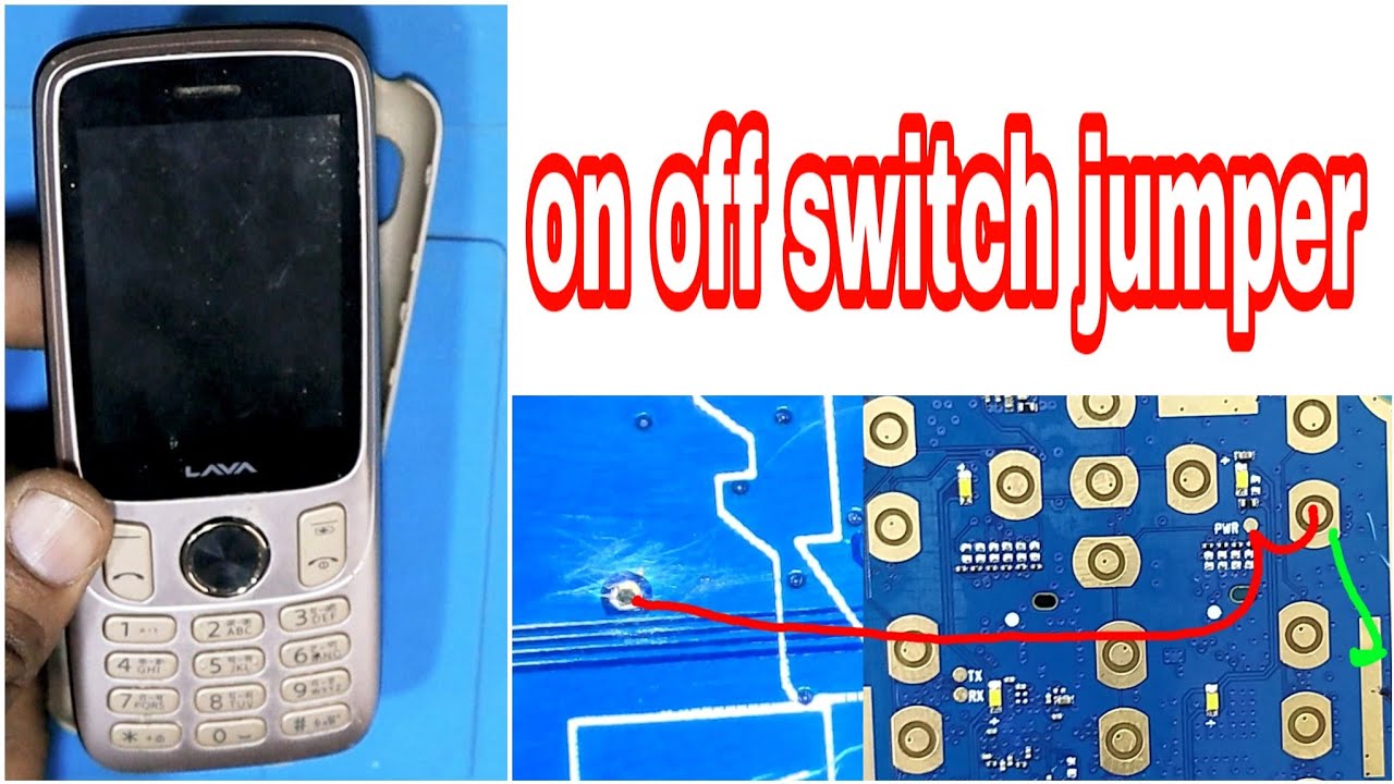 lava a5 power button not working / lava a5 power key jumper / lava a5 on off ways