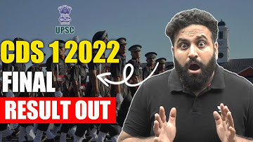 UPSC CDS 1 2022 Final Result Announced😱 Check Result And Complete Merit List- Learn With Sumit
