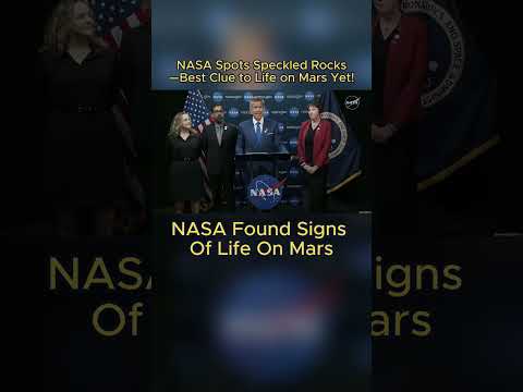NASA Spots Speckled Rocks—Best Clue to Life on Mars Yet! 🛰🦠 #MarsLife #ProphecyCheck