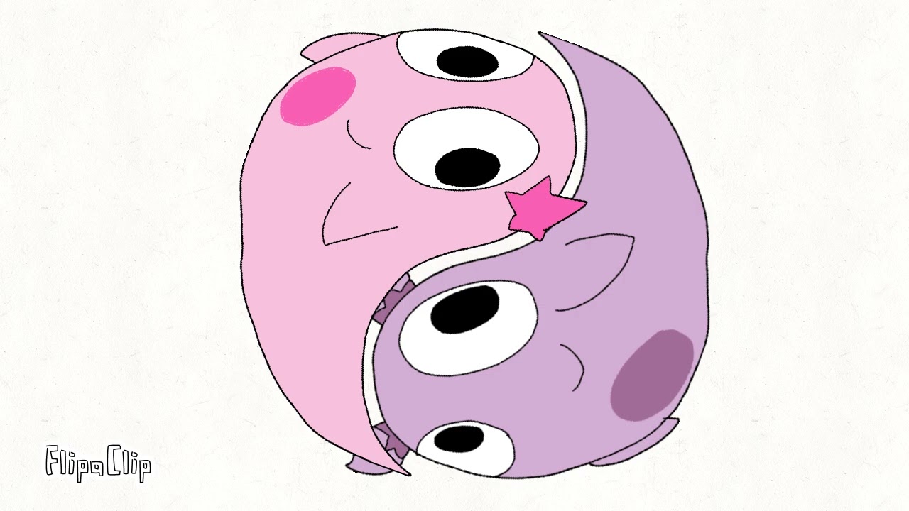 Yin Yang Petunia and Pinky 