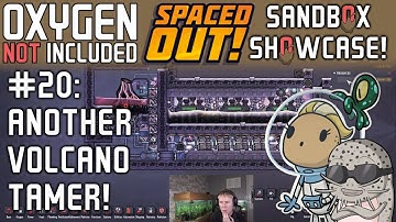 How To Handle Volcano Power In ONI: Spaced Out! Sandbox Showcase #20