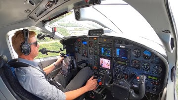 FIRST TIME FLYING THE TBM850 into DAYTONA BEACH! - IFR Flight VLOG!