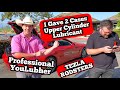 I gave 2 cases AMSOIL Upper Cylinder Lubricant away Malibu bluffs Park Car Show