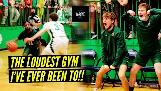 THE LOUDEST GYM YOU'LL EVER SEE!! | Private School Rivalries Are UNMATCHED!