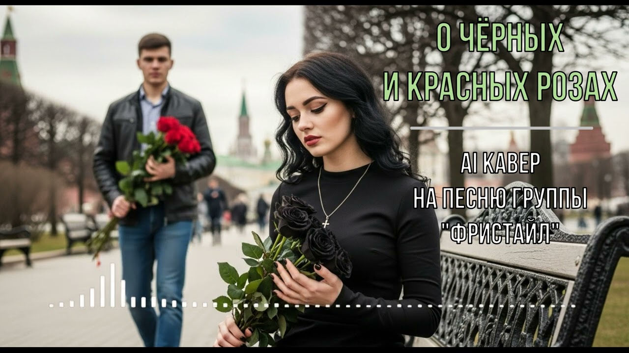 О чёрных и красных розах  (AI кавер на песню группы 