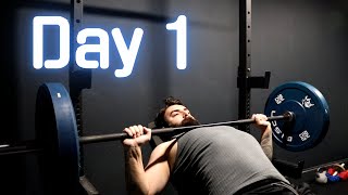 DAY 1: First Home Gym Workout [Getting Back Into The Routine]
