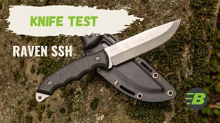 KNIFE TEST | RAVEN SSH by BPS Knives