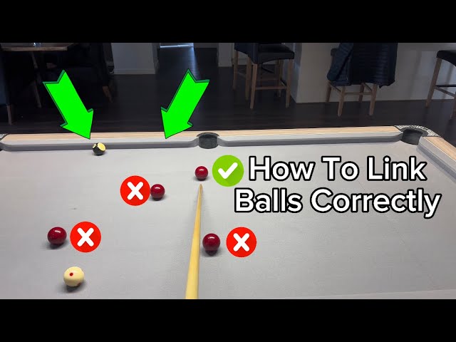 How To Link Balls Correctly | Never Miss The 8 Ball