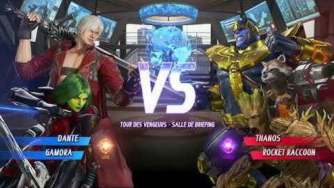 Marvel vs Capcom Infinite - Dante Vs Thanos