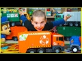 Dickie Toys Recycling Truck Toy Unboxing - Jack Jack Playing with Huge Garbage Trucks Collection