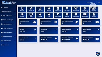 100% Fully Automatic UTI PSA Software, Instant Coupon Recharge and Pan Card, #RechPay