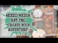 How to: Mixed Media Steampunkery Art Tag
