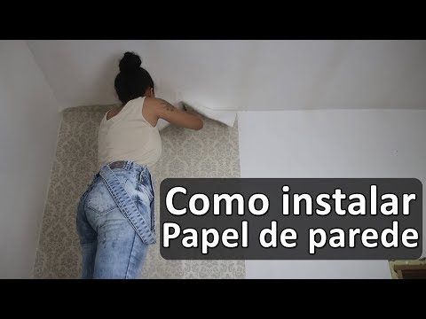 Como instalar papel de parede - com Paloma Cipriano