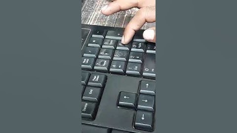 How to run computer without mouse । মাউস ছাড়া কম্পিউটার কীভাবে চালাবেন । #mouse #keyboard #computer