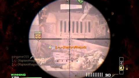 Call of duty Mw3 : Sniper-Multi-Kill BABY!!!