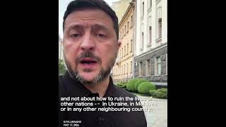 Ukraine's Zelensky issues warnings to Putin and Russia's neighbors