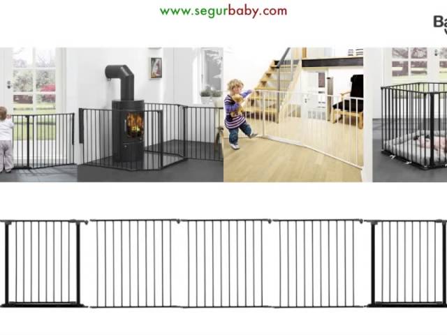 Barrera de seguridad para puertas y escaleras Flex L Babydan 